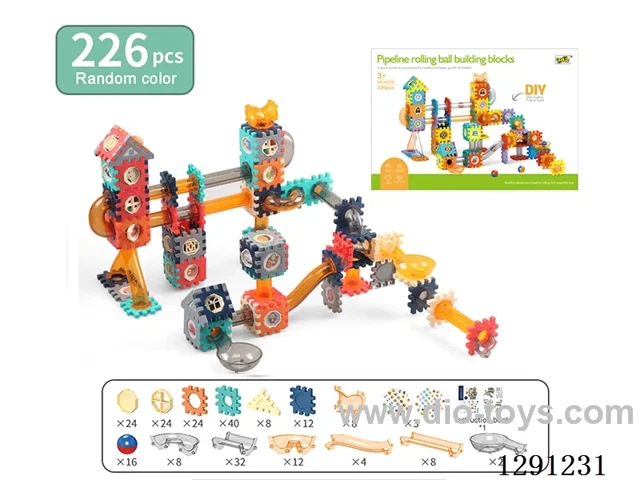 Pipe Building Blocks, 226PCS