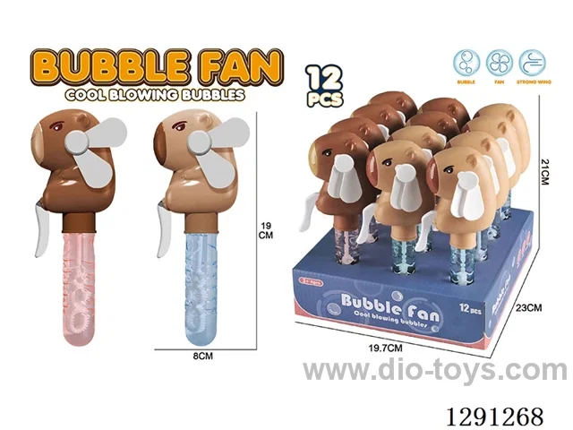 Bubble Mini Fans, 12PCS, 2 colors