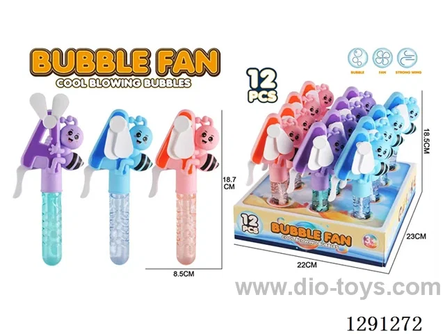 Bubble Fans, 12PCS 3 Colors