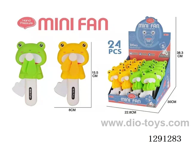 Hand-Press Fans, 24PCS, 2 colors
