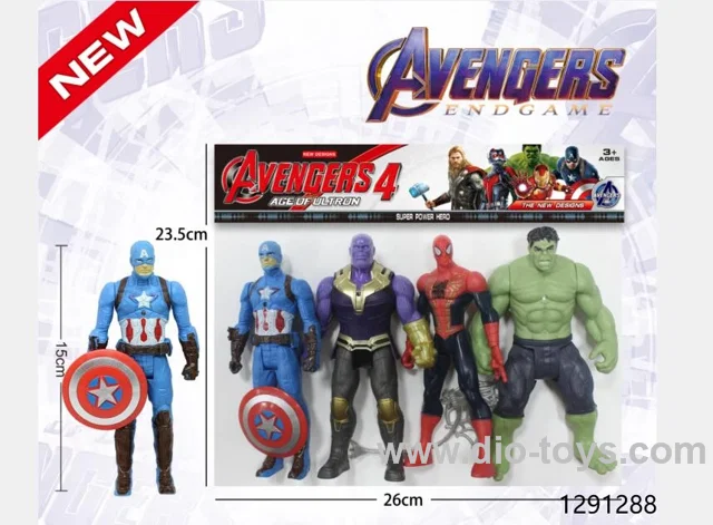 Captain America/Spider-Man/Hulk/Thanos