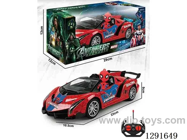 1:18 4ch rc car with light not included battery