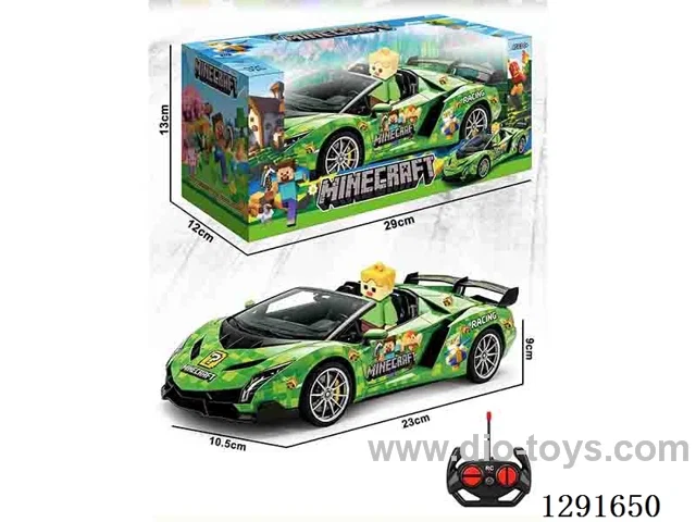 1:18 4ch rc car with light not included battery