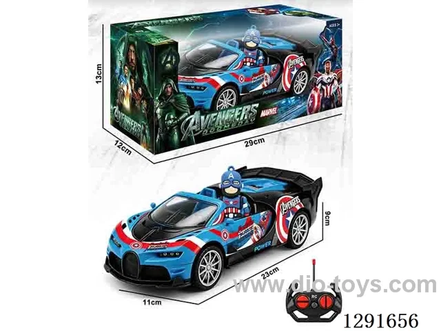 1:18 4ch rc car with light not included battery