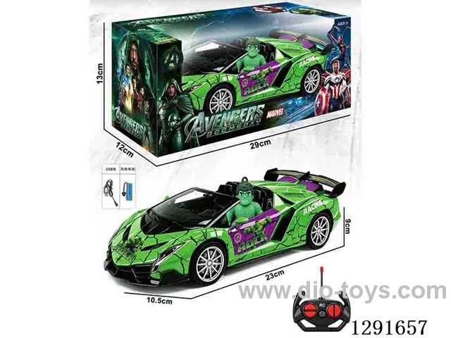 1:18 4ch rc car with light included battery