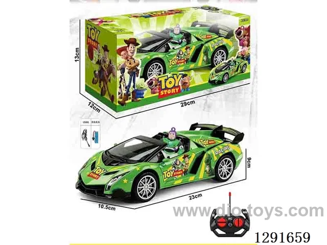 1:18 4ch rc car with light included battery