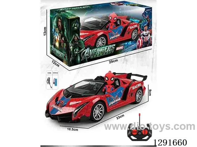1:18 4ch rc car with light included battery