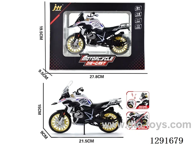 Simulation Alloy Motorcycle W L/M