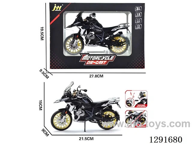 Simulation Alloy Motorcycle W L/M