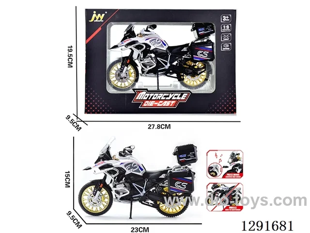 Simulation Alloy Motorcycle W L/M