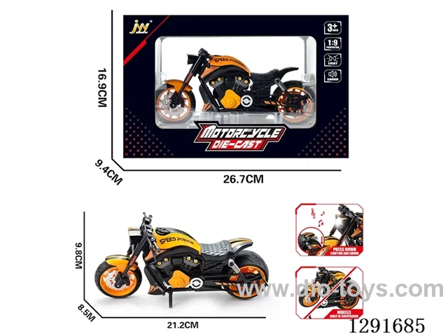 Simulation Alloy Motorcycle W L/M