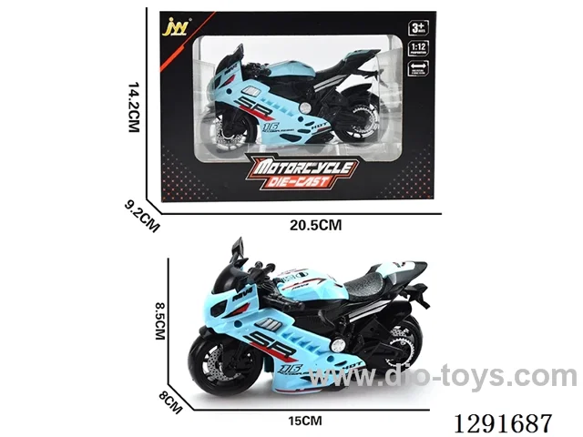Simulation Inertia Alloy Motorcycle