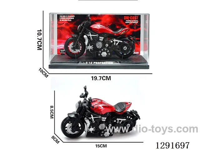 Simulation Inertia Alloy Motorcycle