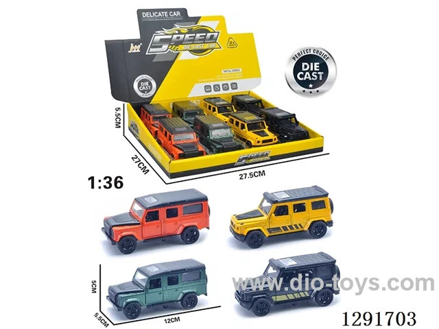 pull back alloy car