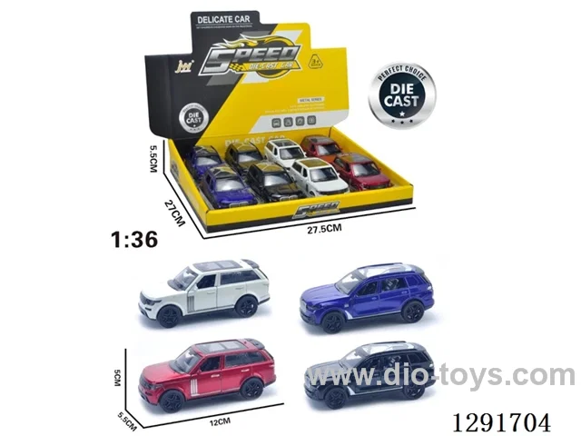 pull back alloy car