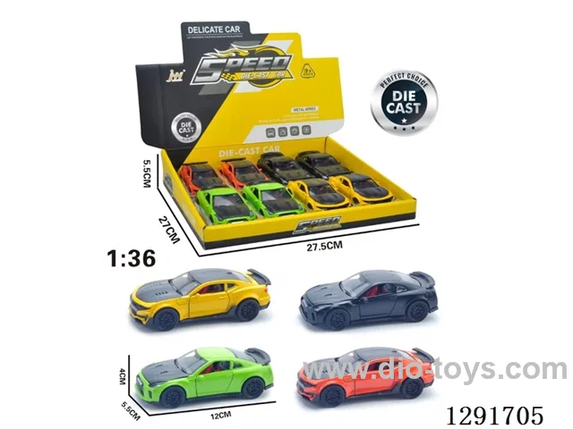pull back alloy car