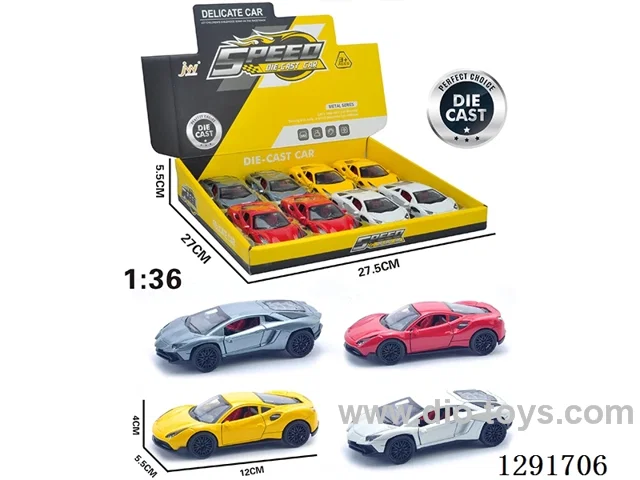 pull back alloy car