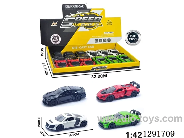 pull back alloy car