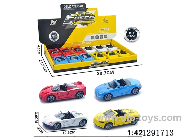pull back alloy car