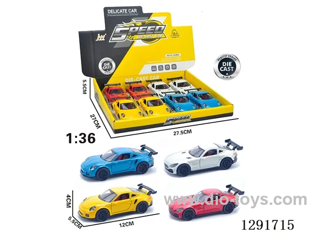 pull back alloy car