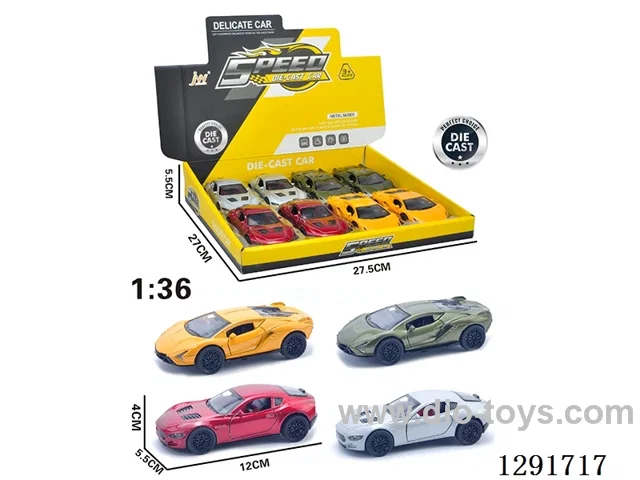 pull back alloy car
