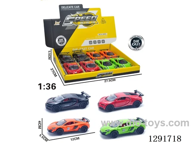pull back alloy car