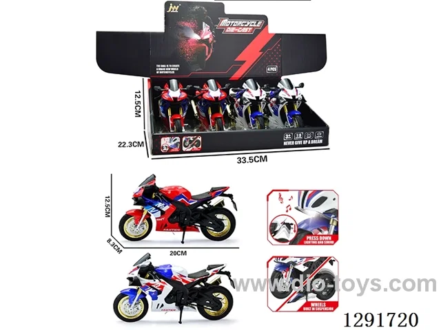 Simulation Alloy Motorcycle W L/M