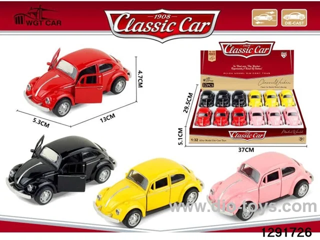 1:32 pull back metal car 12pcs in display box