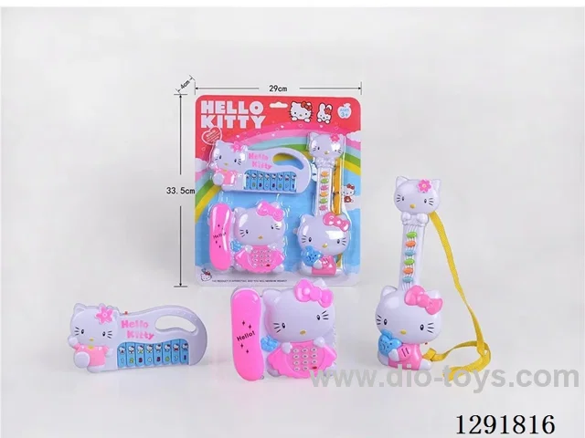 Hello Kitty 3-in-1 Musical Instrument Set