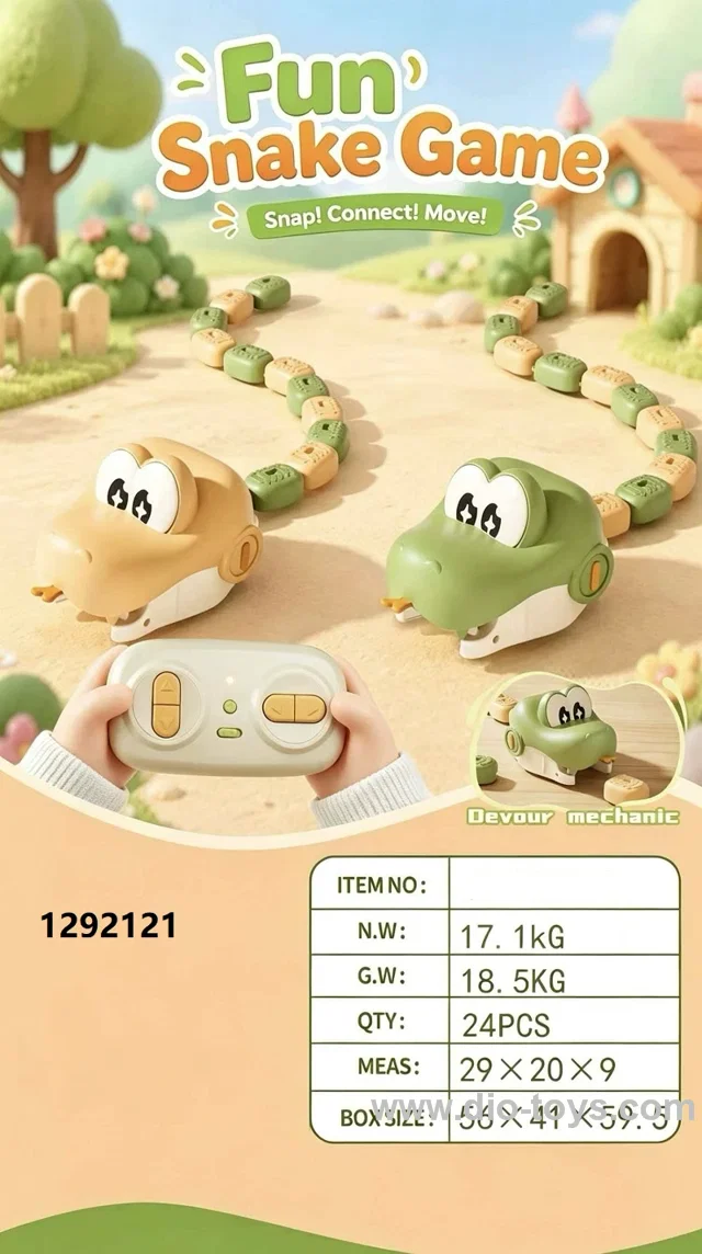 RC fun snake game (Dual Snake game ) in color box
