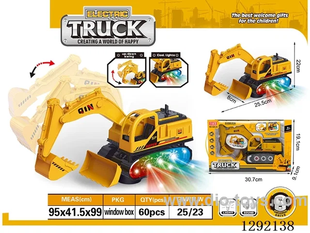 B/O Construction Vehicle with light