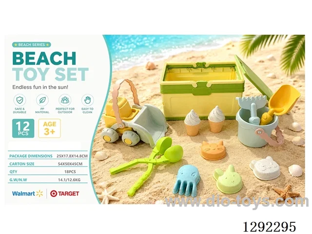 12PCS beach toys