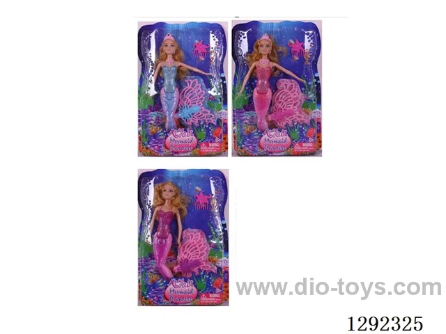 Mermaid Doll set 2 mixed