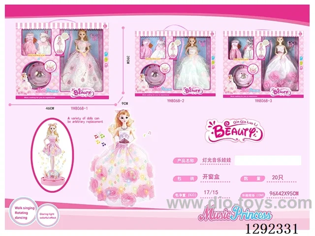 B/O universal doll W L/M 3 mixed