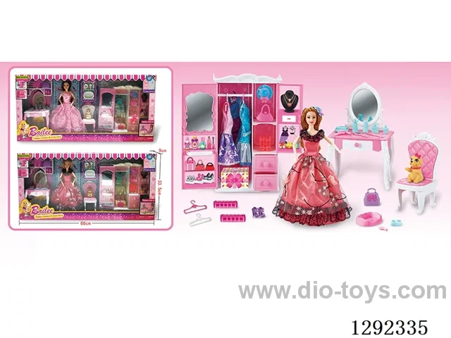 11.5 inch Barbie set 2 mixed