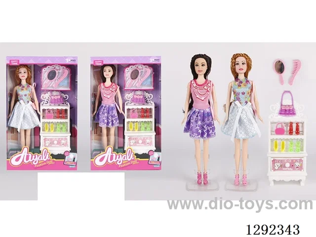 11.5 inch Barbie set 2 mixed