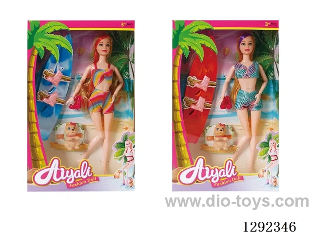 11.5 inch Barbie set 2 mixed
