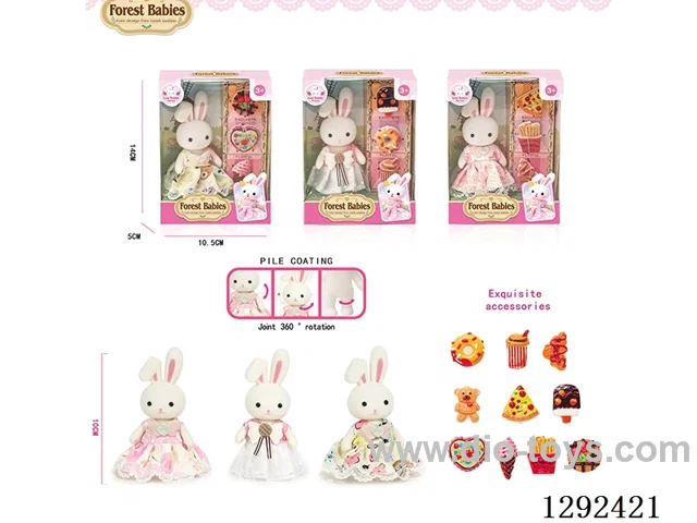 Rabbit Scene Set 3 mixed