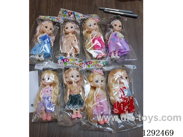6 inch doll 8 mixed