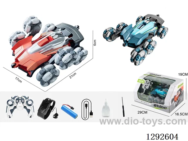 6-wheel 6ch RC stunt car - Dual Mode