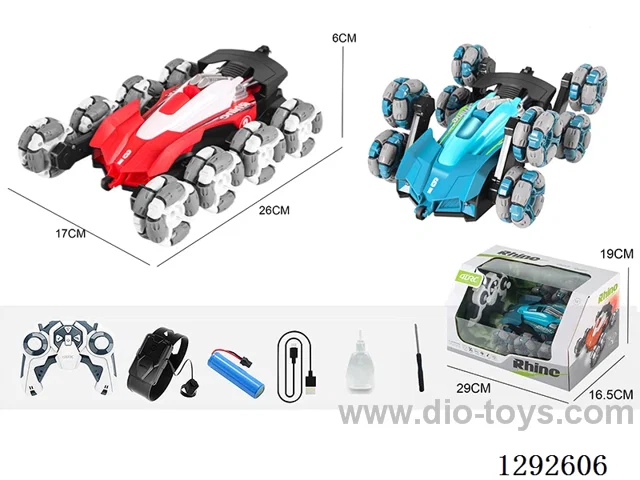 8-wheel 8ch RC stunt car - Dual Mode