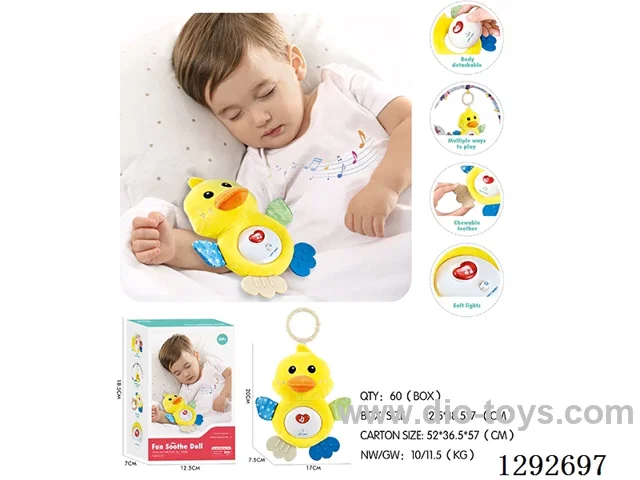 Duck Sound & Light Comfort Toy (Yellow)
