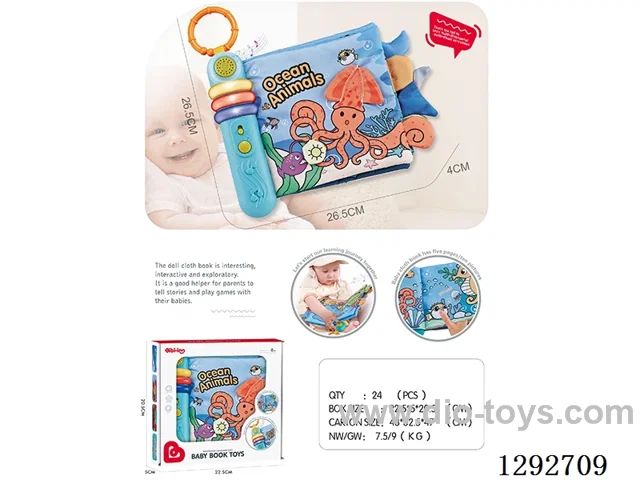 Ocean Musical Cloth Book