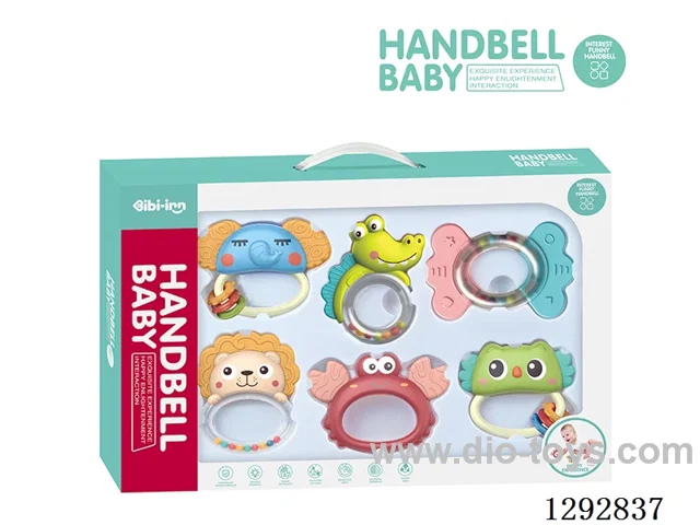 Hand-Shake Rattles (6PCS)