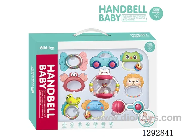 Hand-Shake Rattles (9PCS)