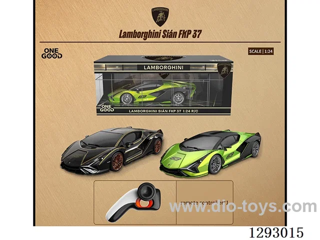 1:24 4ch authorized Lamborghini Sian (2.4g) with light not included battery 2 colors.