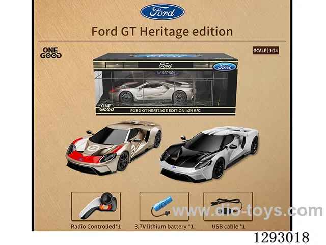 1:24 4ch authorized 2022 Ford Heritage Special Edition (2.4g) with light included battery 2 colors.