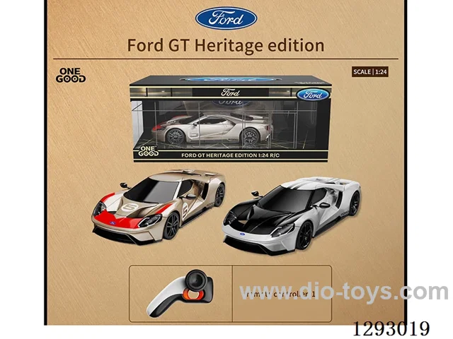 1:24 4ch authorized 2022 Ford Heritage Special Edition (2.4g) with light not included battery 2 colors.