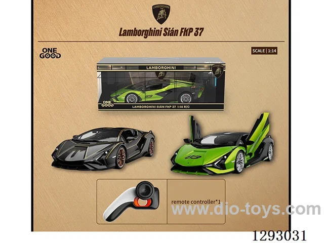 1:14 4ch authorized Lamborghini Sian (2.4g) with light not included battery 2 colors.
