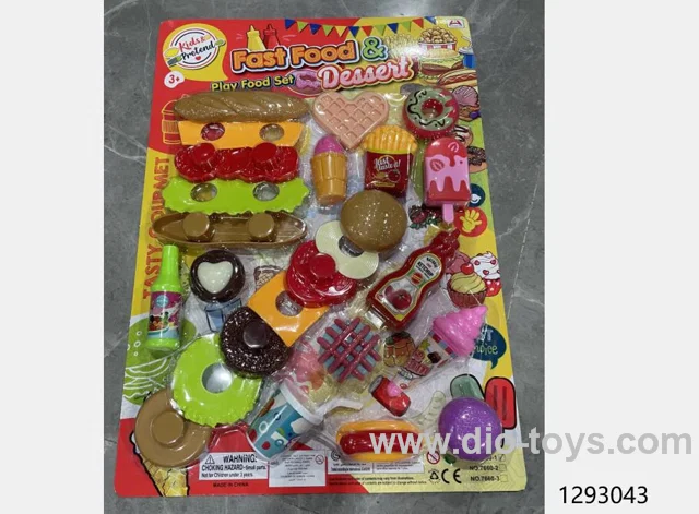 Food set in blister card